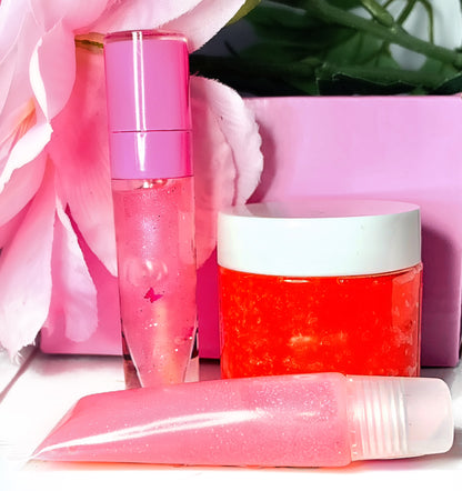 Pleasure Me Monthly Lip gloss and Scrub Subscriptions